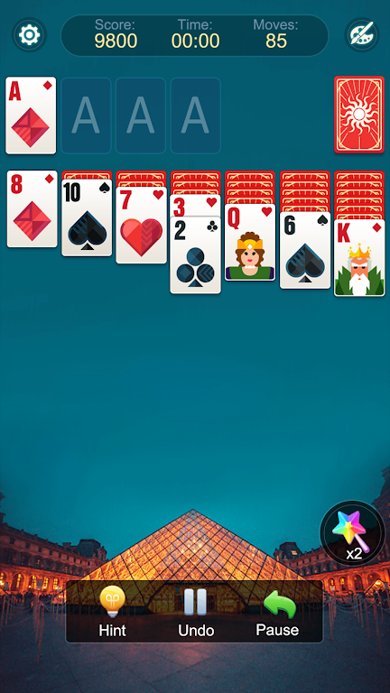 Klondike Solitaire Trip Screenshot4