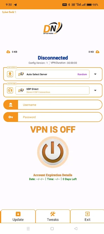 Dip Network Vpn Screenshot3