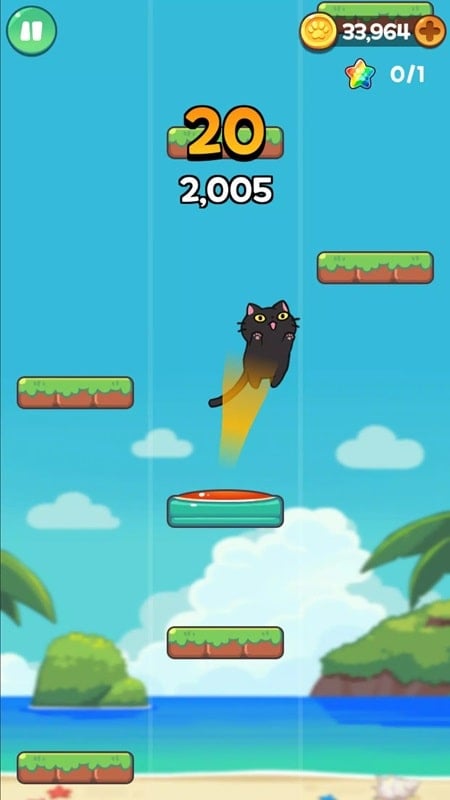 Cat&Friends! Jumping Away Screenshot1