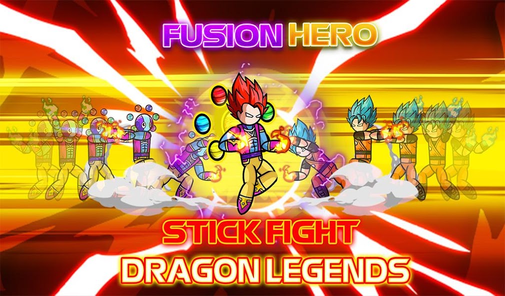 Stickman Warriors Dragon Fight Mod Screenshot1