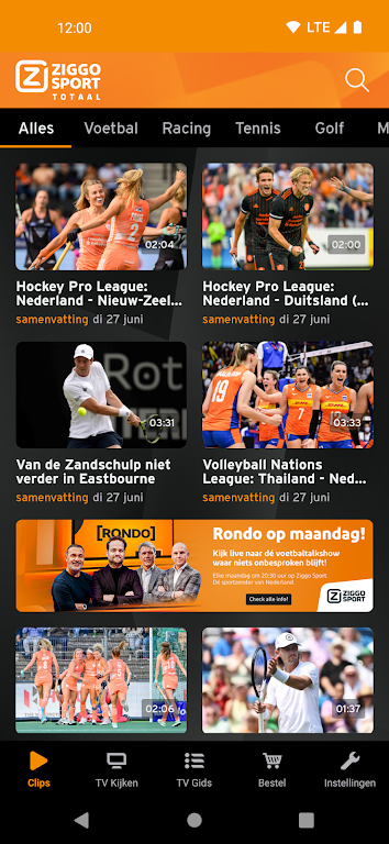 Ziggo Sport Totaal Screenshot1