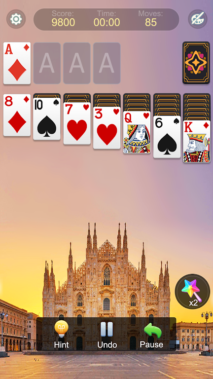 Klondike Solitaire Trip Screenshot3