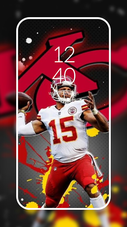 Patrick Mahomes HD Wallpaper Screenshot1