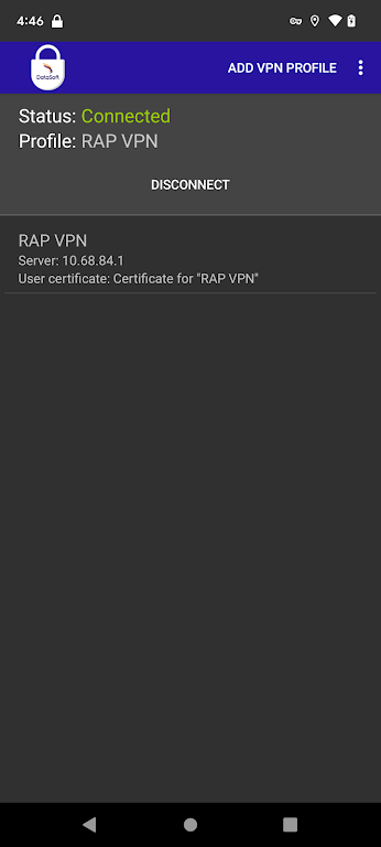 Secure Tactical VPN Client Screenshot4