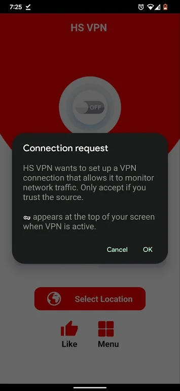 HS Secure VPN - Safer Internet Screenshot2