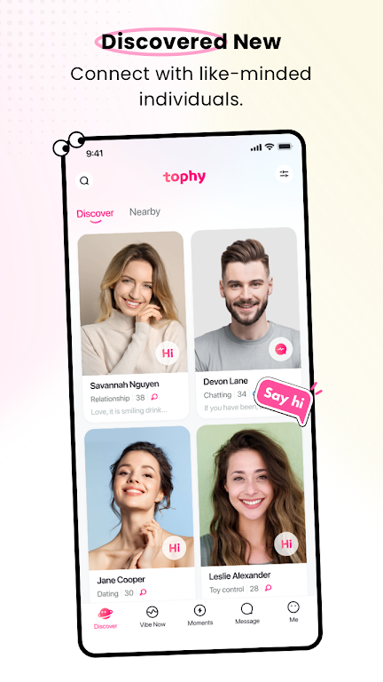 Tophy - Match,Chat,Dating Screenshot1