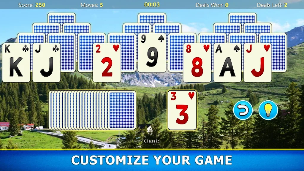 TriPeaks Solitaire Mobile Screenshot3