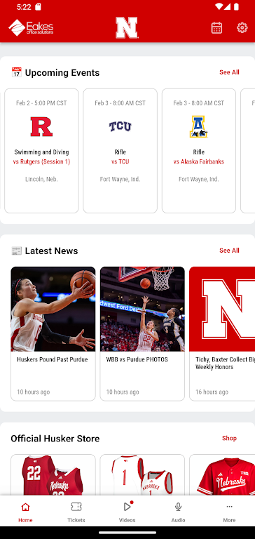 Nebraska Huskers Screenshot1