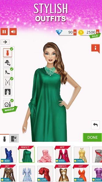 Fashion Stylist: Dress Up Game Mod Screenshot2