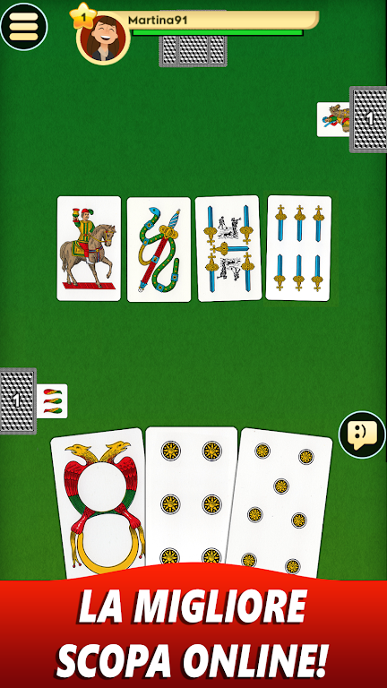 Scopa Online Screenshot1