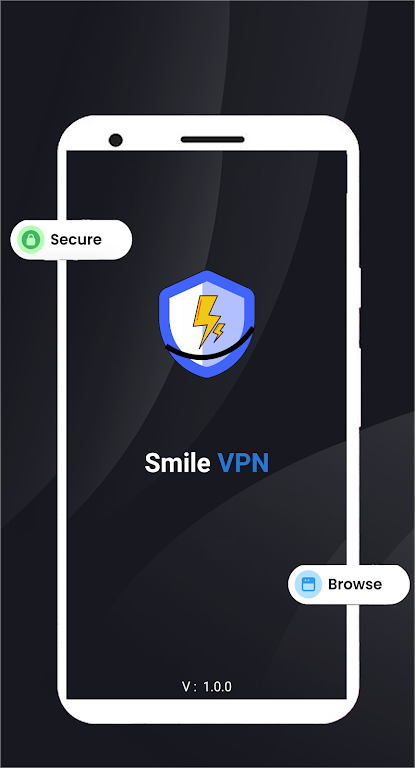 Smile VPN: Secure VPN Proxy Screenshot1