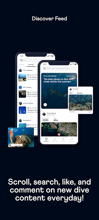 Buddy: Social Dive App Screenshot2