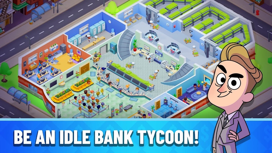 Idle Bank Tycoon: Money Empire Mod Screenshot1