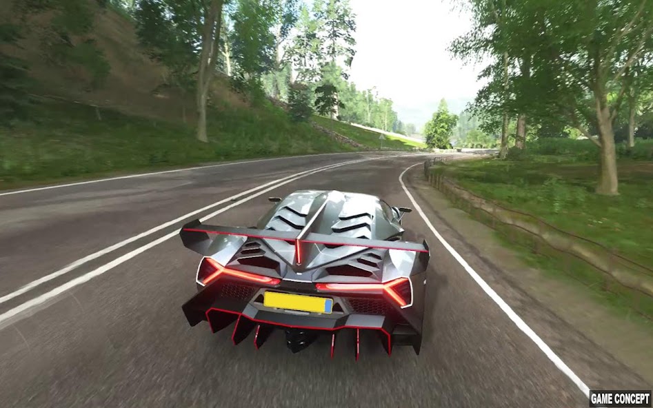 Super Cars Racing Horizon Mod Screenshot1