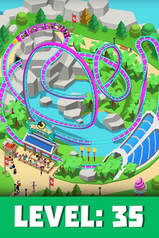 Idle Theme Park Tycoon Screenshot2