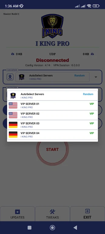 I KING PRO - MAX VPN Screenshot3