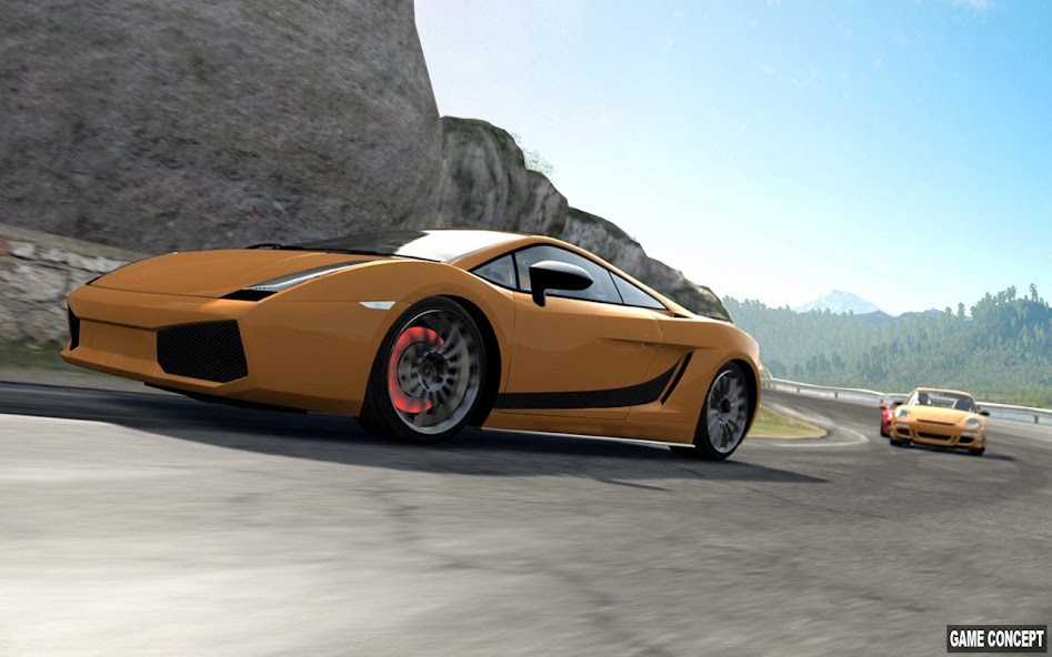 Super Cars Racing Horizon Mod Screenshot3