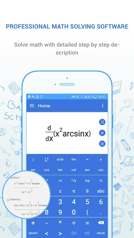 Step By Step Math Problem Solver & Graph Solver Screenshot1