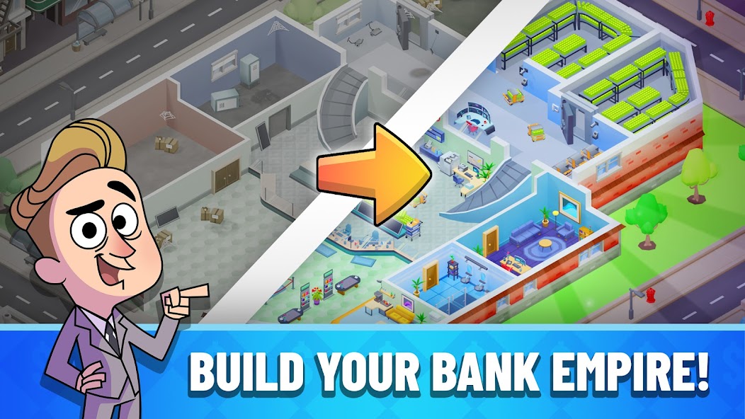 Idle Bank Tycoon: Money Empire Mod Screenshot4