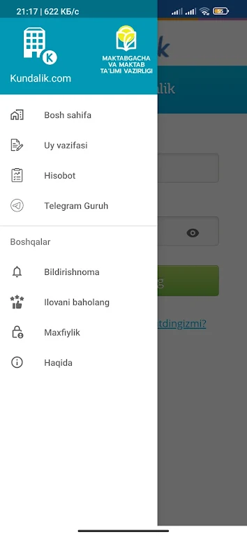 Kundalik.com o'quvchi Screenshot2