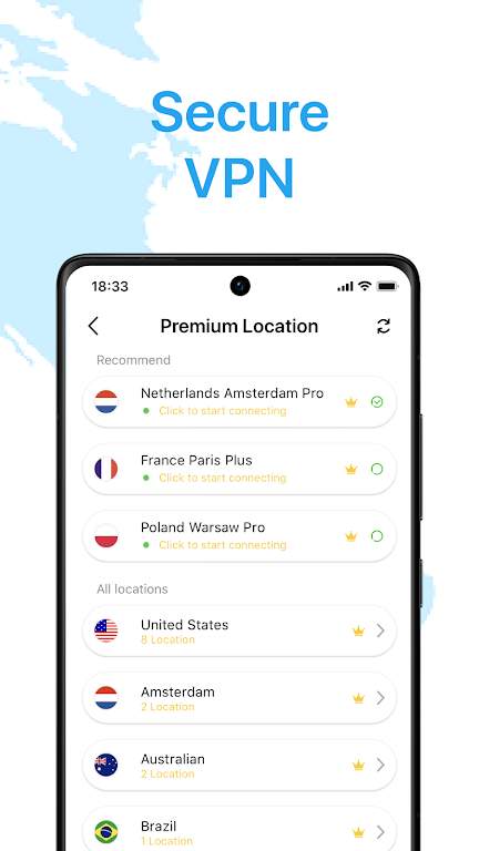 VPN - WiFi Secure VPN Proxy Screenshot4