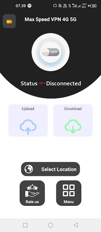 Max Speed VPN 4G 5G Screenshot2