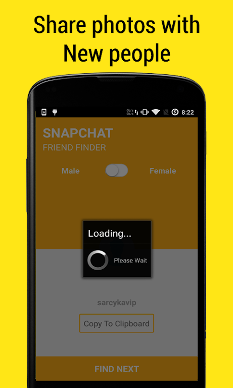 Friend finder for Snapchat Screenshot2