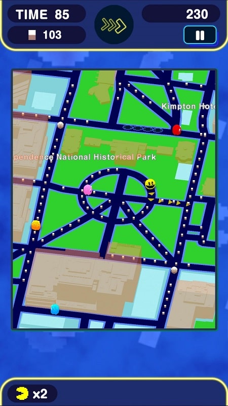 PAC-MAN GEO Screenshot3