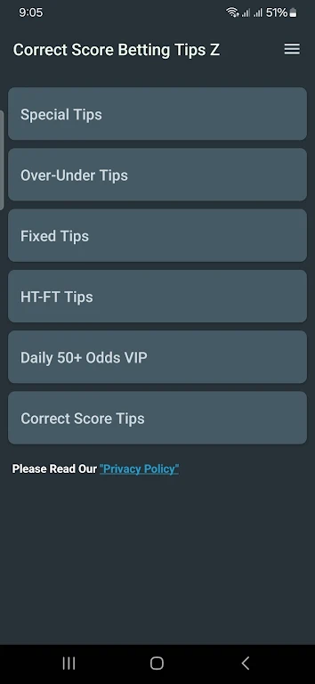 Correct Score - Betting Tips Screenshot1