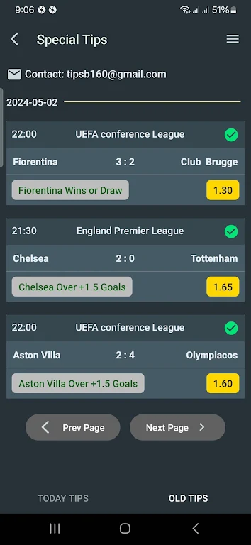 Correct Score - Betting Tips Screenshot3