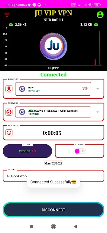 JU VIP VPN - Secure & Fast Screenshot4
