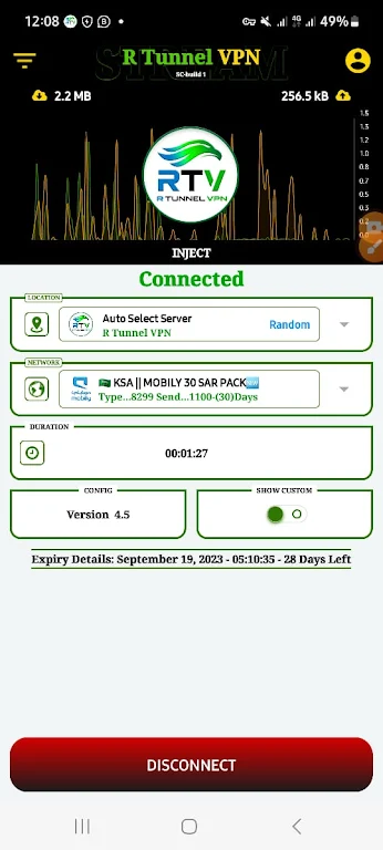 R TUNNEL VPN - sceure & Fast Screenshot4