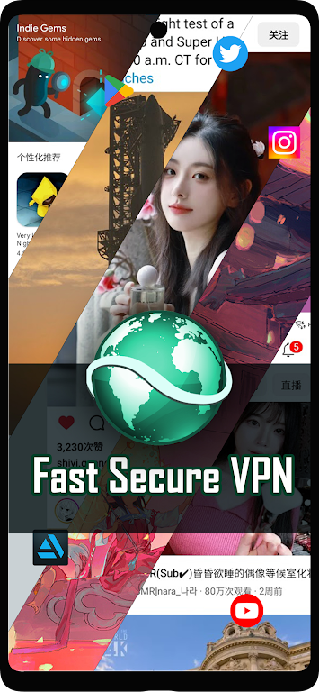 Fast Secure VPN Legend Screenshot1