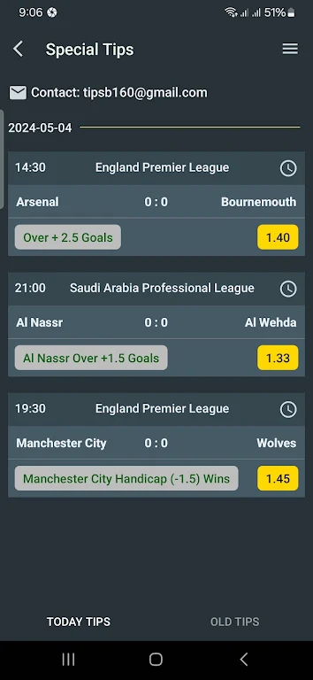 Correct Score - Betting Tips Screenshot2