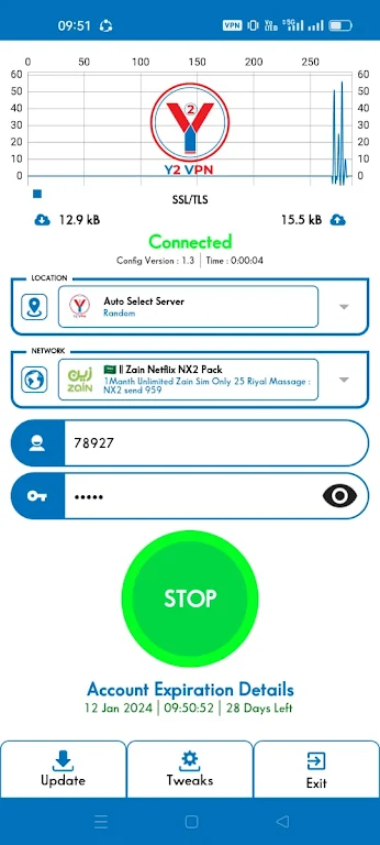 Y2 VPN Screenshot1