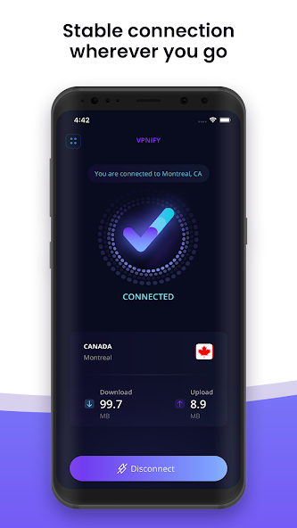 vpnify - Unlimited VPN Proxy Mod Screenshot3