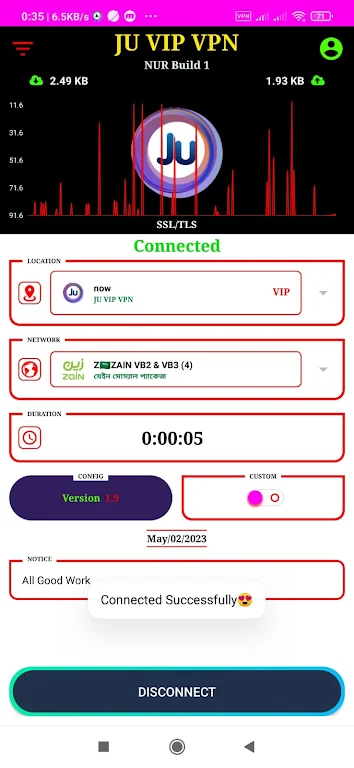 JU VIP VPN - Secure & Fast Screenshot2