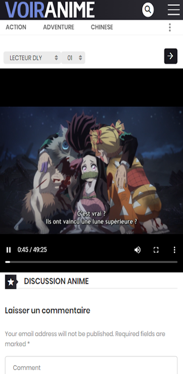 VoirAnime Watch Anime VostFree Screenshot3