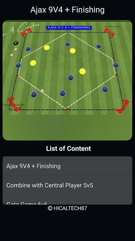 Football Position Drills Screenshot1