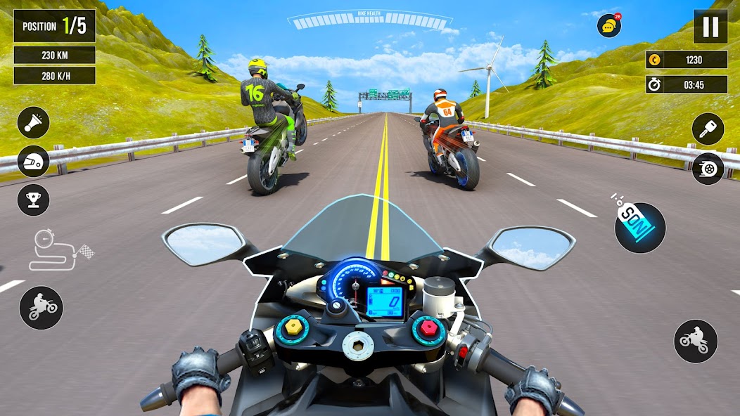 Moto Traffic Bike Race Game 3d Mod Screenshot1