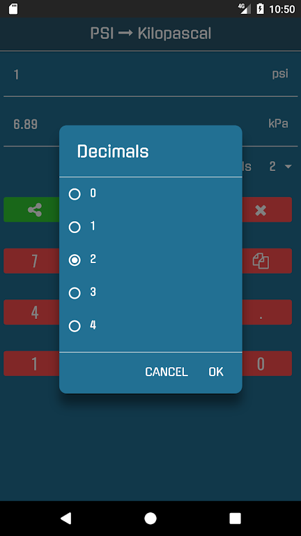 Kpa to Psi Converter Screenshot4