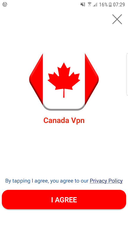 Canada VPN Fast & Secure Proxy Screenshot1