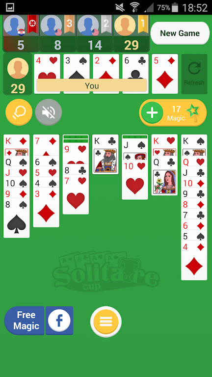 Solitaire Cup Screenshot2