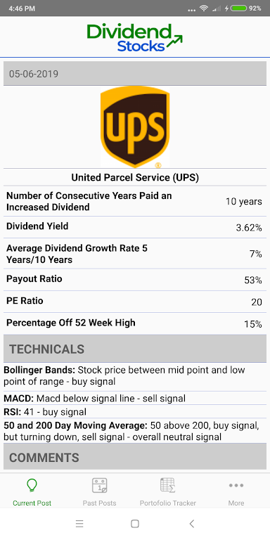 Dividend Stocks Mod Screenshot3