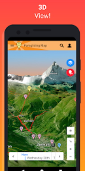 Paragliding Map Screenshot3