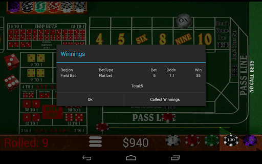 Craps Trainer Pro Screenshot2