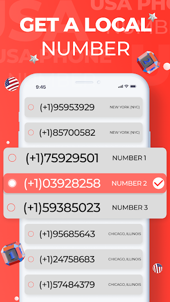 USA Phone Number Receive SMS Mod Screenshot1