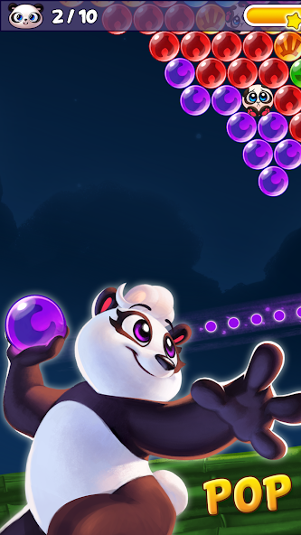 Bubble Shooter: Panda Pop! Mod Screenshot2