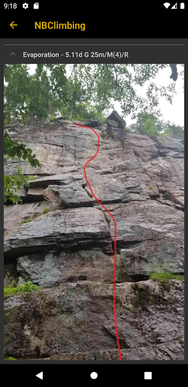 New Brunswick Climbing Guide Screenshot3