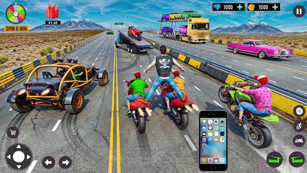 Indian Bike Driving Game 3D Mod Screenshot3